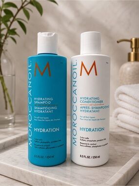 Moroccanoil Hydrating Shampoo & Conditioner Duo 250mL NEW